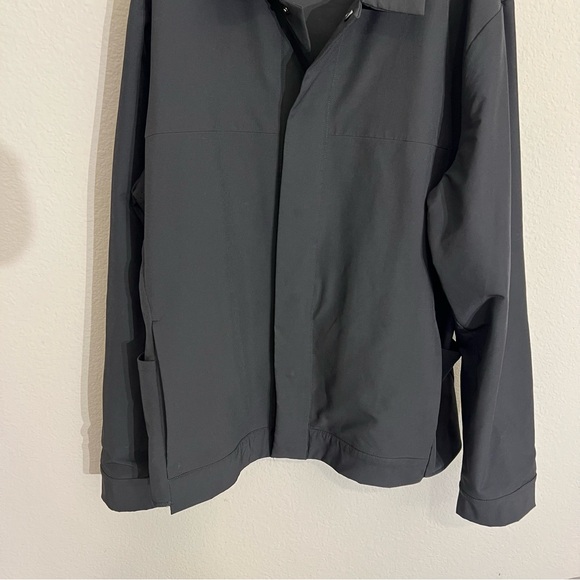 BYLT men’s district jacket black stretch classic size XL snap button up - Picture 9 of 16